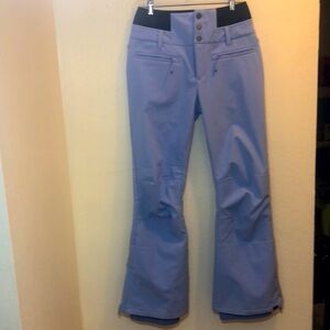 Roxy Women's Pants in Light Purple and Black